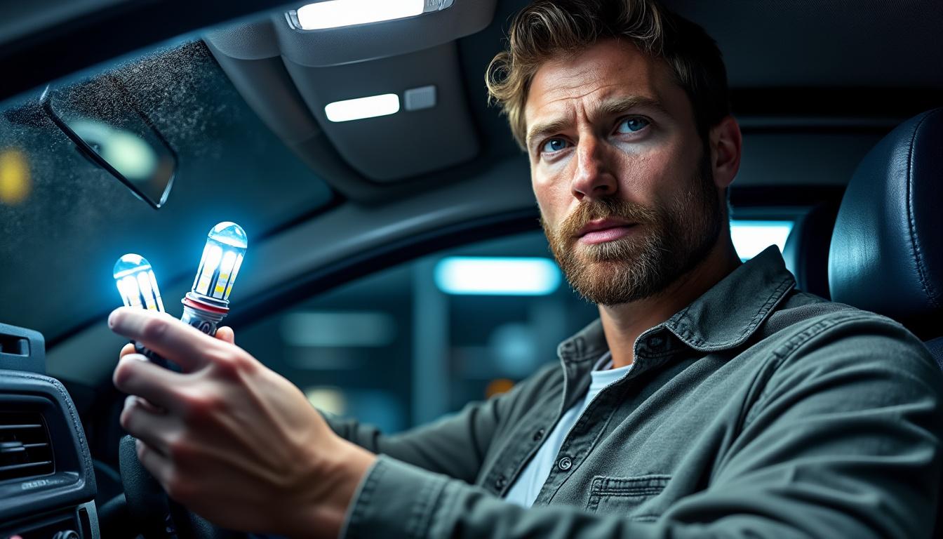 découvrez les erreurs courantes à éviter lors du choix d'une ampoule led pour l'intérieur de votre voiture. apprenez à sélectionner le bon type d'ampoule, à considérer la couleur, l'intensité lumineuse et la compatibilité, afin d'améliorer votre expérience de conduite et d'optimiser l'éclairage de votre habitacle.