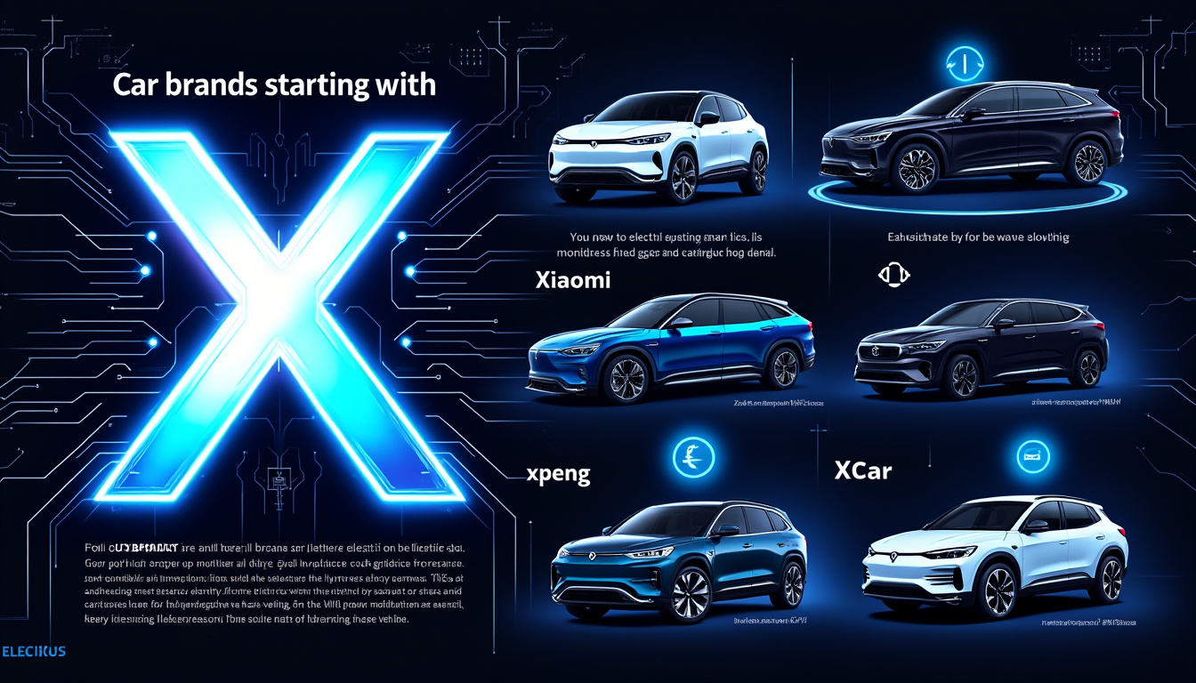 découvrez la liste complète des marques de voitures commençant par x, explorez les tendances actuelles et les innovations majeures à surveiller dans l’industrie automobile.