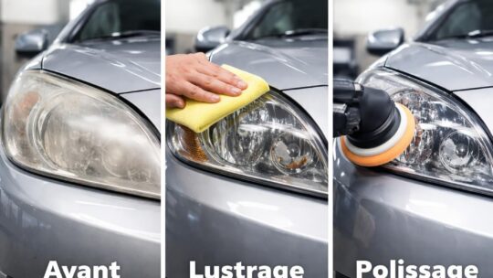 Lustrage des phares : quelle différence avec le polissage