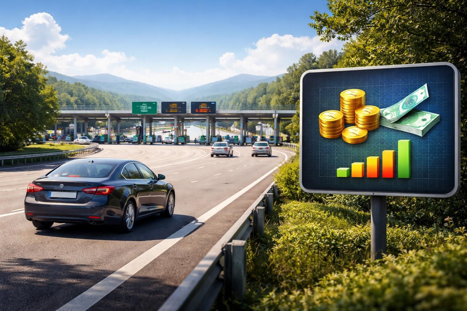 estimez facilement le coût total des péages autoroutiers avant de partir en voyage et planifiez votre budget avec précision pour un trajet serein.