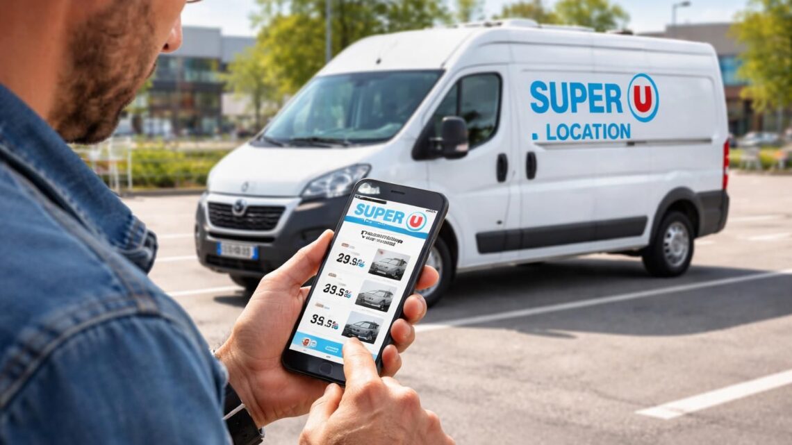 Avant de réserver, vérifiez le tarif de la location d&rsquo;un utilitaire Super U pour éviter les surprises