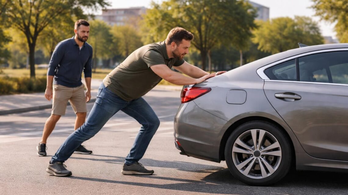 Guide : comment bouger une voiture automatique en panne de batterie sans se blesser