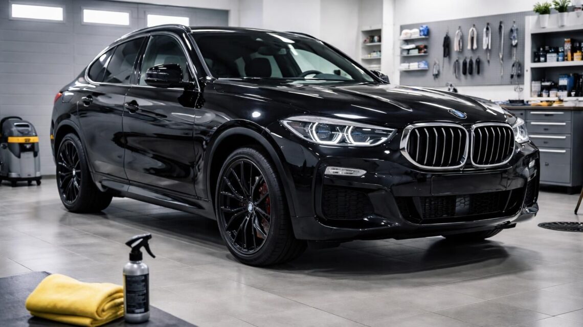 Les meilleures astuces pour entretenir votre BMW x6 noire