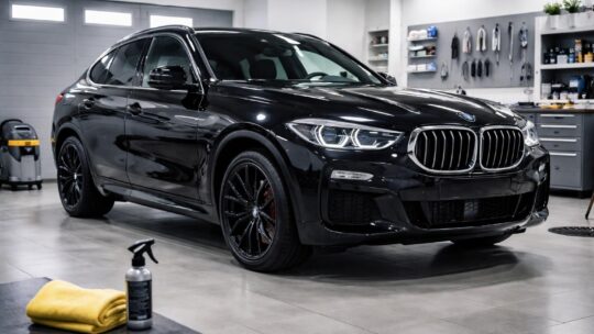 Les meilleures astuces pour entretenir votre BMW x6 noire