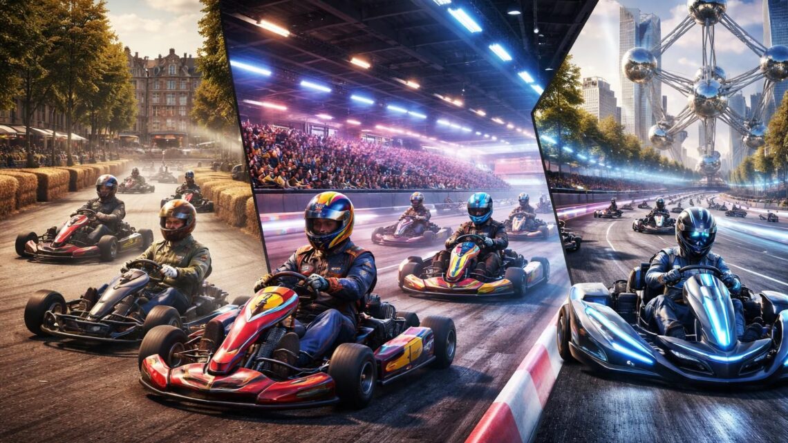L&rsquo;histoire fascinante du karting à Bruxelles et son évolution
