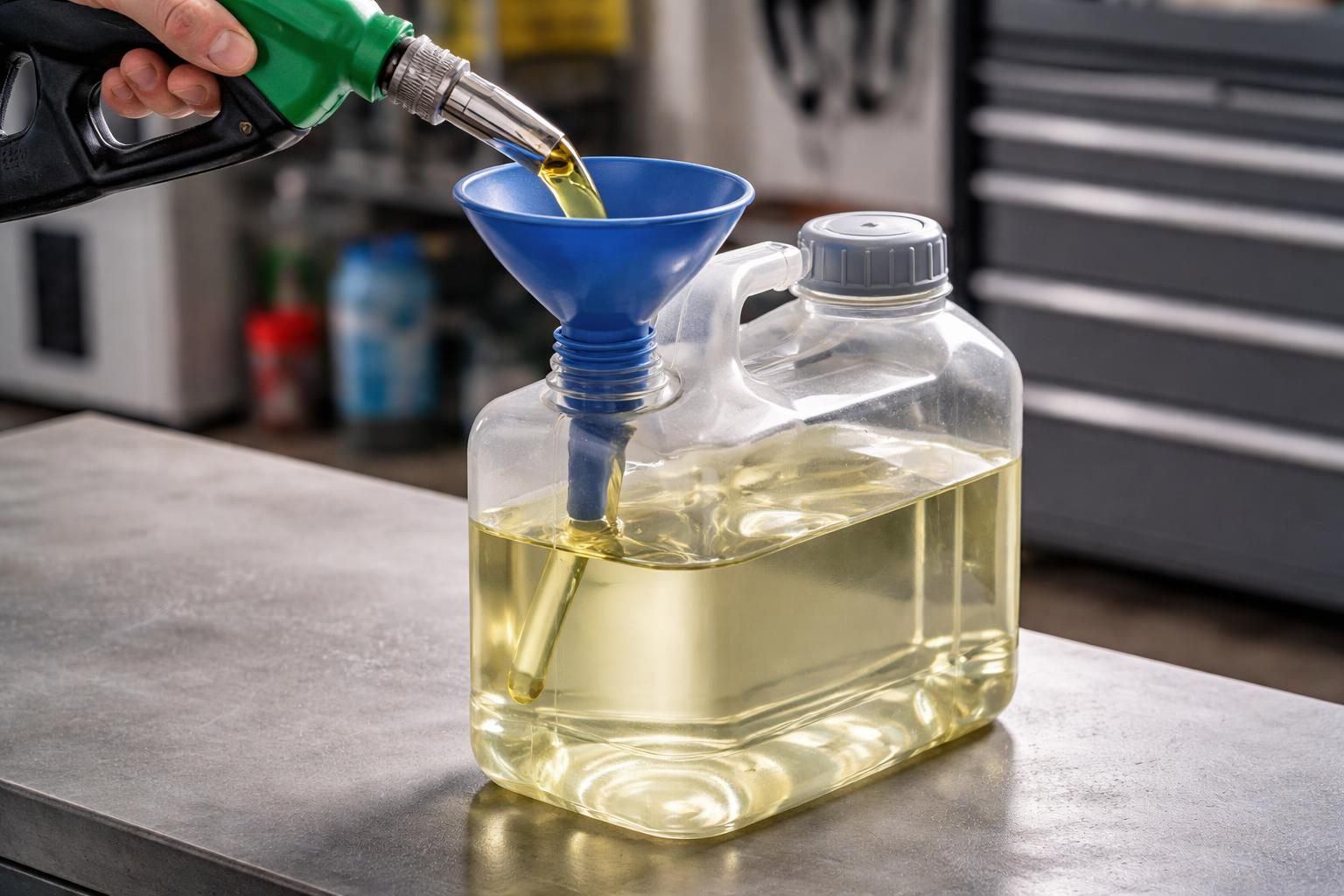 apprenez comment conserver efficacement l'essence dans un bidon plastique après chaque utilisation pour éviter l'évaporation et préserver sa qualité plus longtemps.