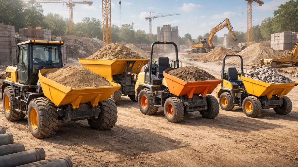 Un dumper : les astuces pour bien choisir le modèle adapté à vos besoins